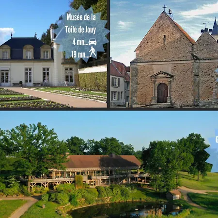 Confort Et Nature, Duplex Ideal A Jouy-en-josas, Parking Gratuit, 25 Mn Orly, 10 Mn Versailles